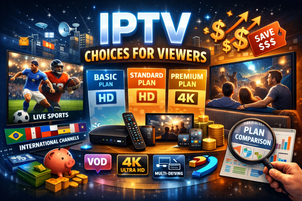 Xtreme HD IPTV subscription plans for premium streaming with HD and 4K channels on multiple devices